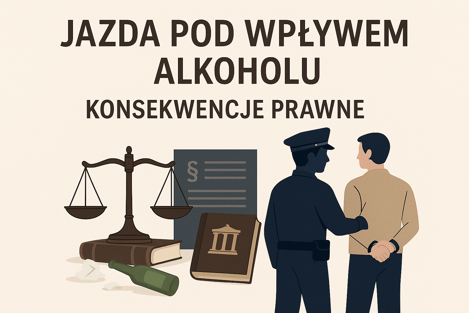 Jazda pod wpływem alkoholu – co grozi?