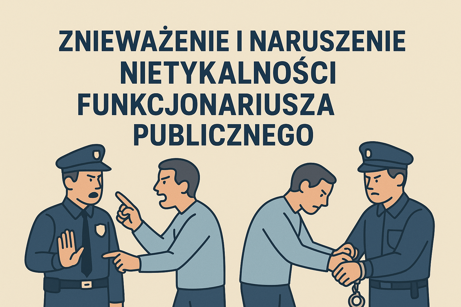 Znieważenie i naruszenie nietykalności funkcjonariusza publicznego – co grozi?